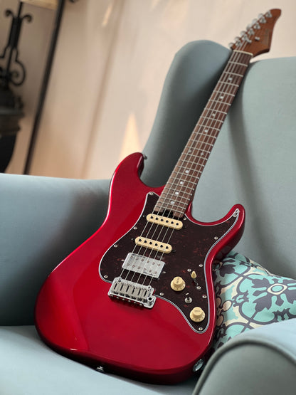 Soloking MS-1 Classic MKII in Candy Apple Red with Entwistle Firestar Nafiri Special Run