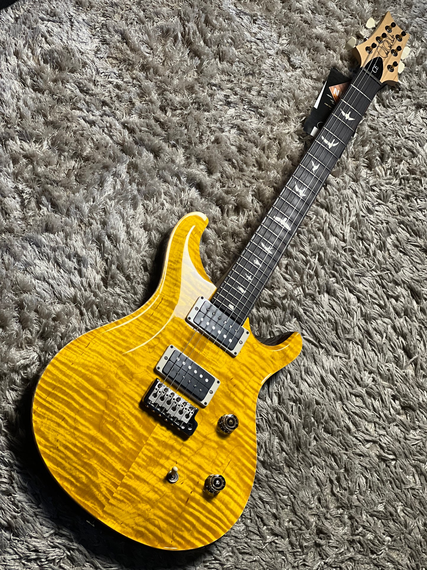PRS CE 24 Custom Color Santana Yellow 0427520