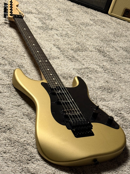Charvel Pro-Mod So-Cal Style 1 HSS FR E with Maple FB in Pharaoh Gold