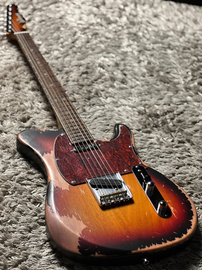 Dhatarattha Performance DTL in 3-Tone Sunburst with RW FB and Nitrocellulose Lacquer Relic