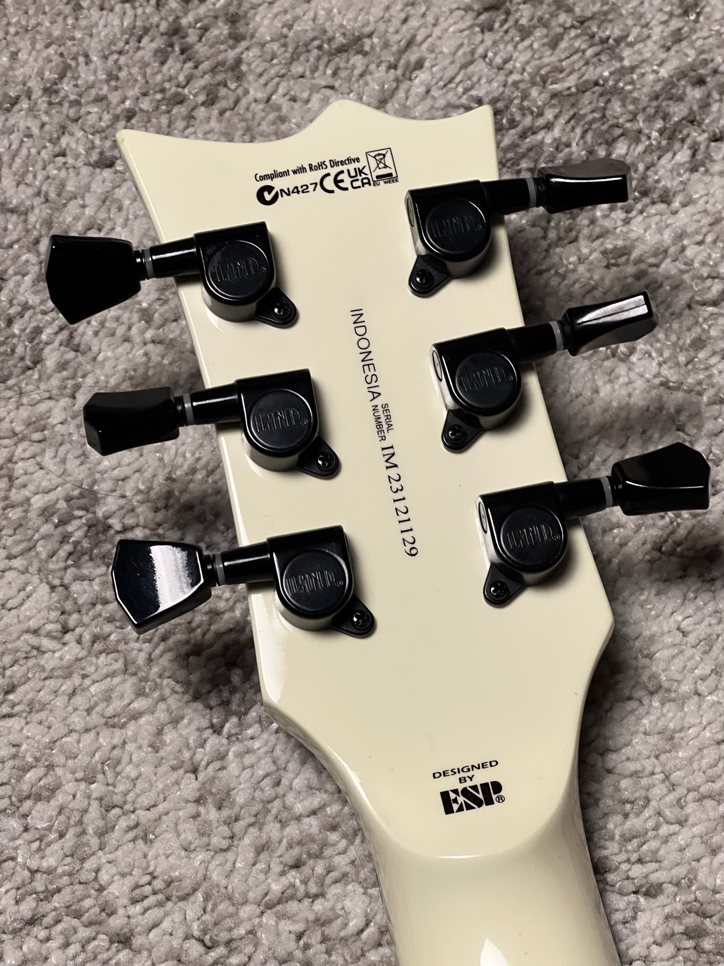 ESP LTD Viper 256 in Olympic White