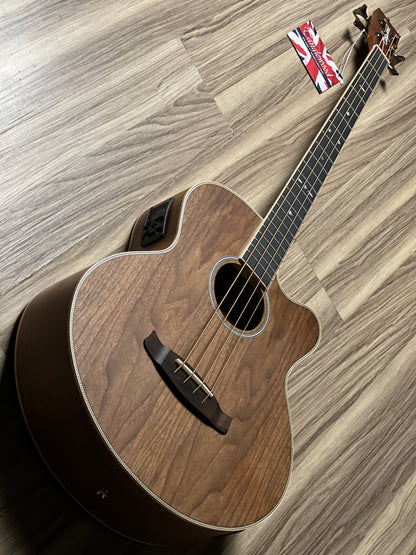 Tanglewood Reunion Pro Acoustic Bass Solid Top Cutway TRU 7AB CEAW in Natural