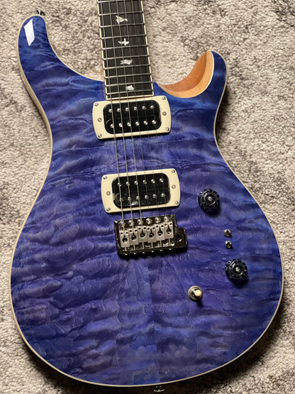 PRS SE Custom 24-08 Quilt in Faded Blue