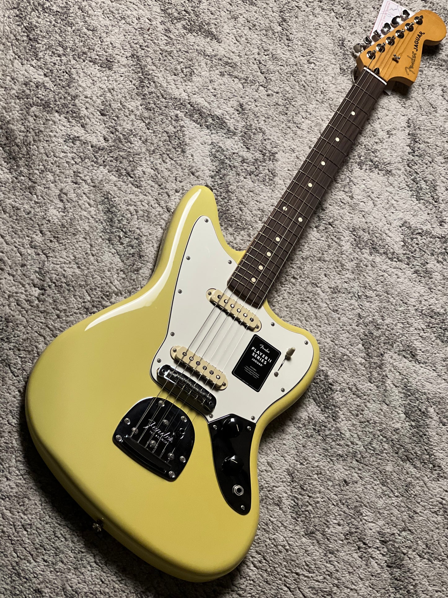 Fender Player II Jaguar With RW FB in Hialeah Yellow