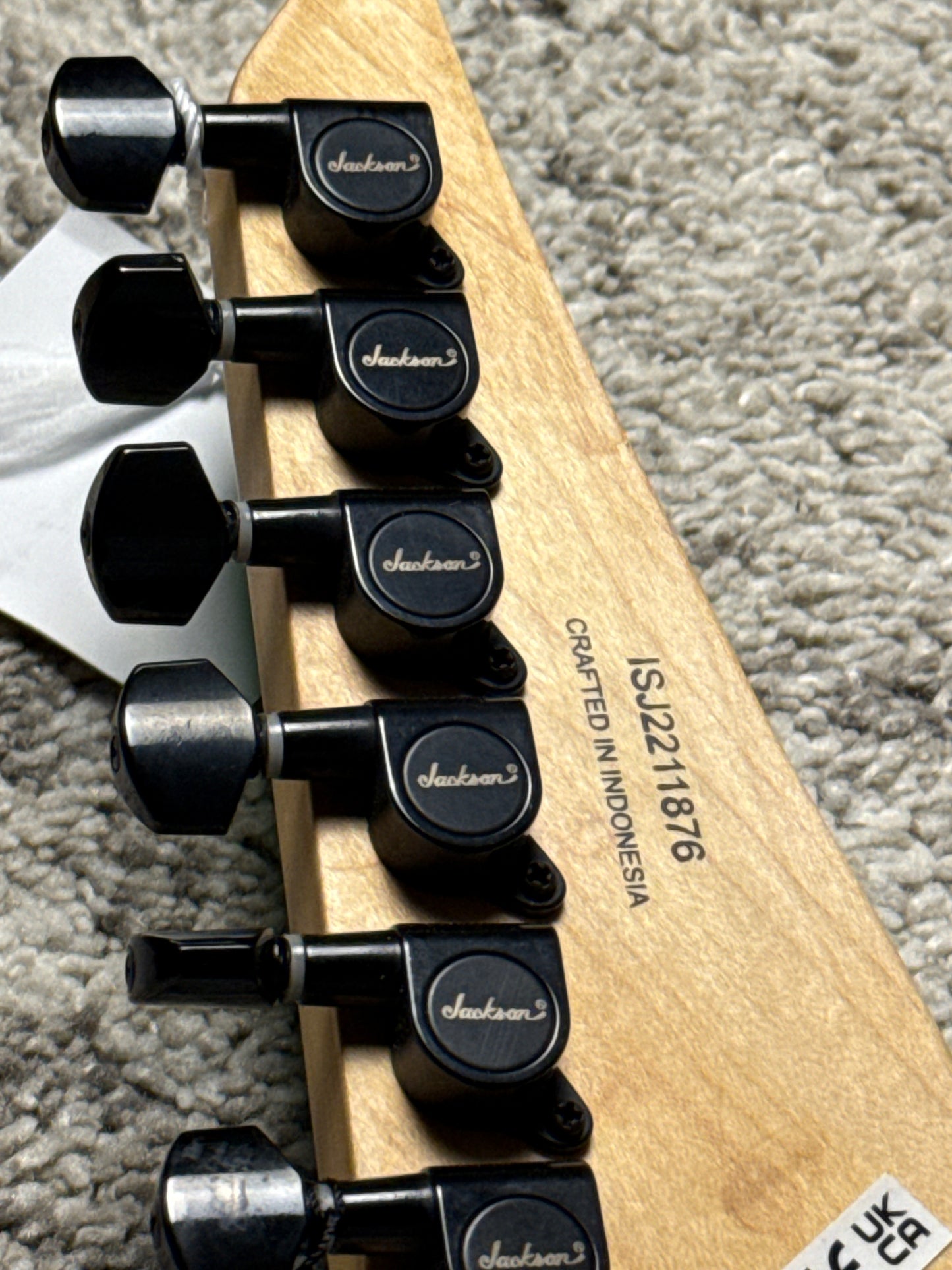 Jackson FSR X Series Dinky DK2XR HH พร้อม Laurel FB สี Matte Army Drab