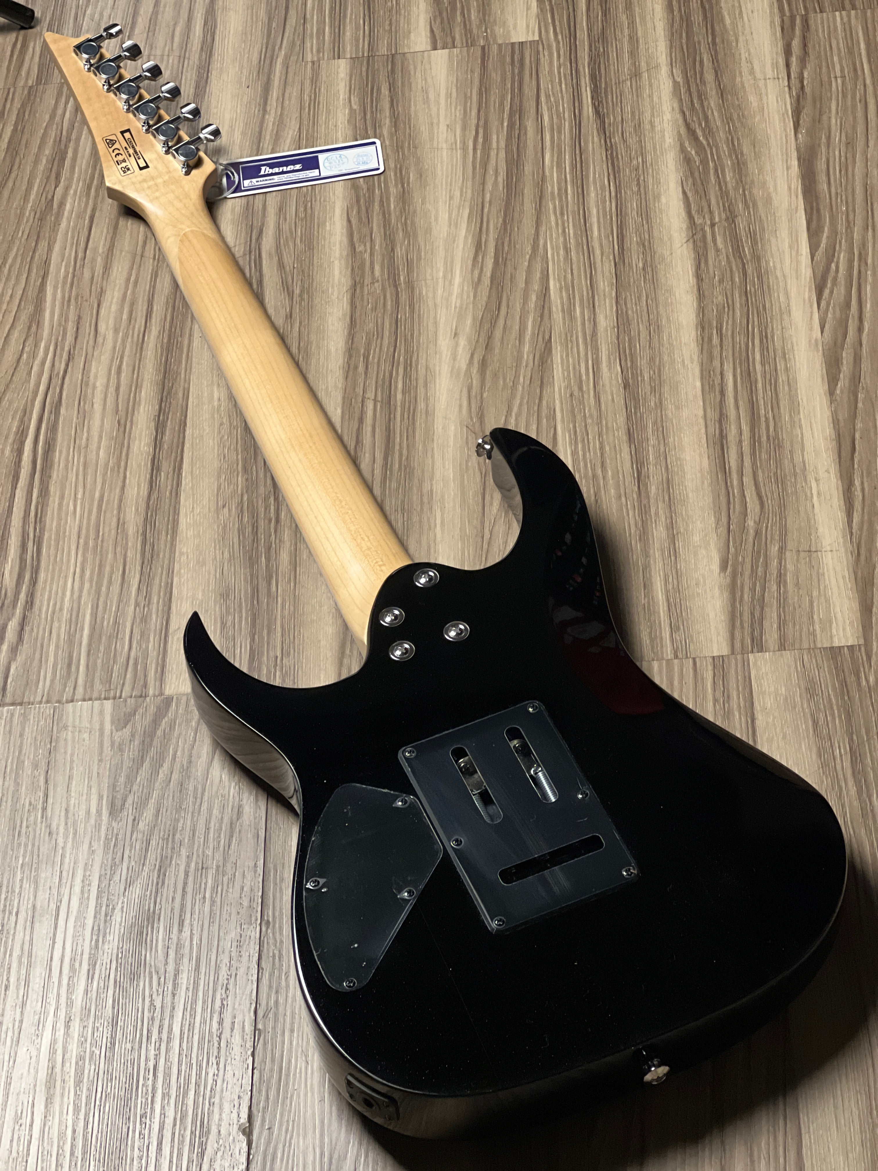 Ibanez GRG170DX-BKN in Black Night – nafiriguitar.com