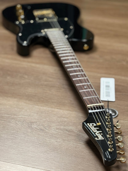 Soloking MT-1G MKII With Rosewood FB in Black Beauty With Gold Hardware 2025 Edition