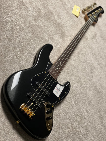 Fender Japan Traditional 2025 Collection 60s Jazz Bass with RW FB in Black Pearl JD25016119