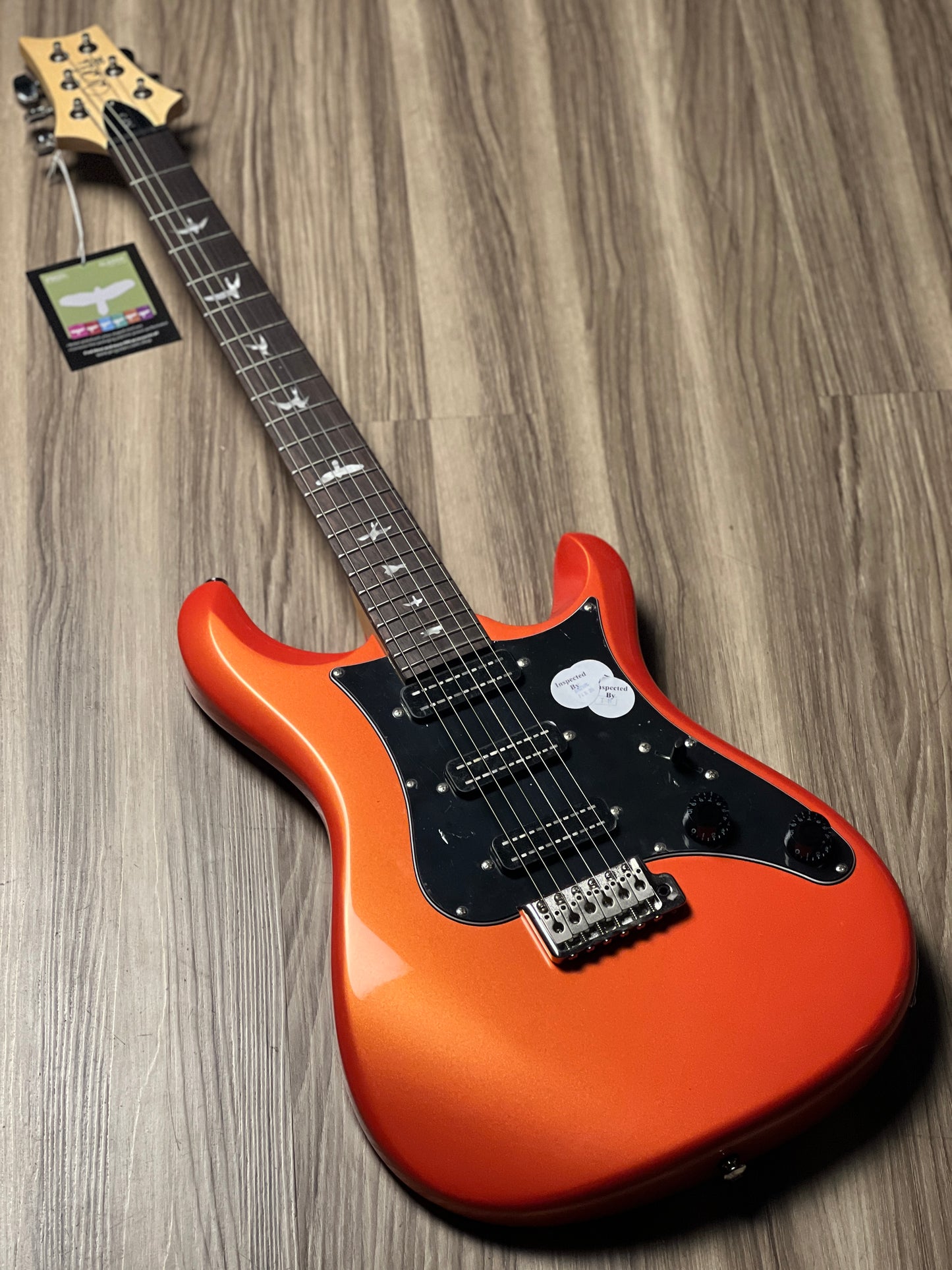 PRS SE NF3 With Rosewood Fingerboard In Metalic Orange