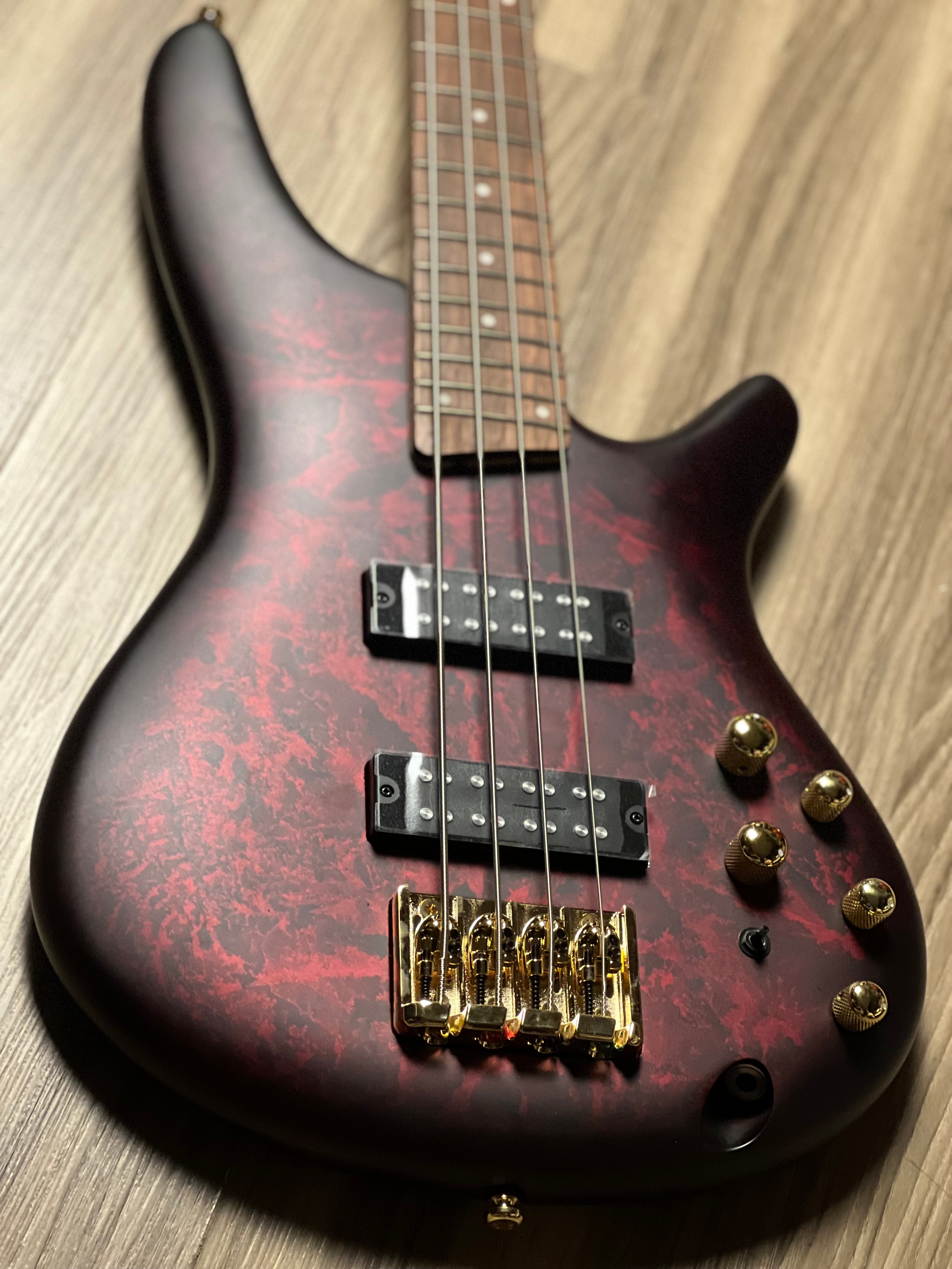 Ibanez SR300EDX-WZM 4-String in Wine Red Frozen Matte