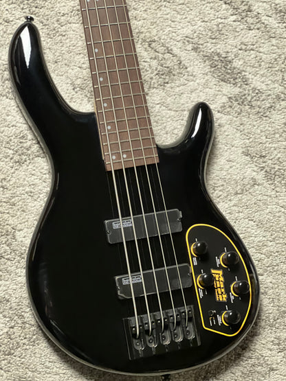 Cort C5 Deluxe Electric Bass Guitar in Black