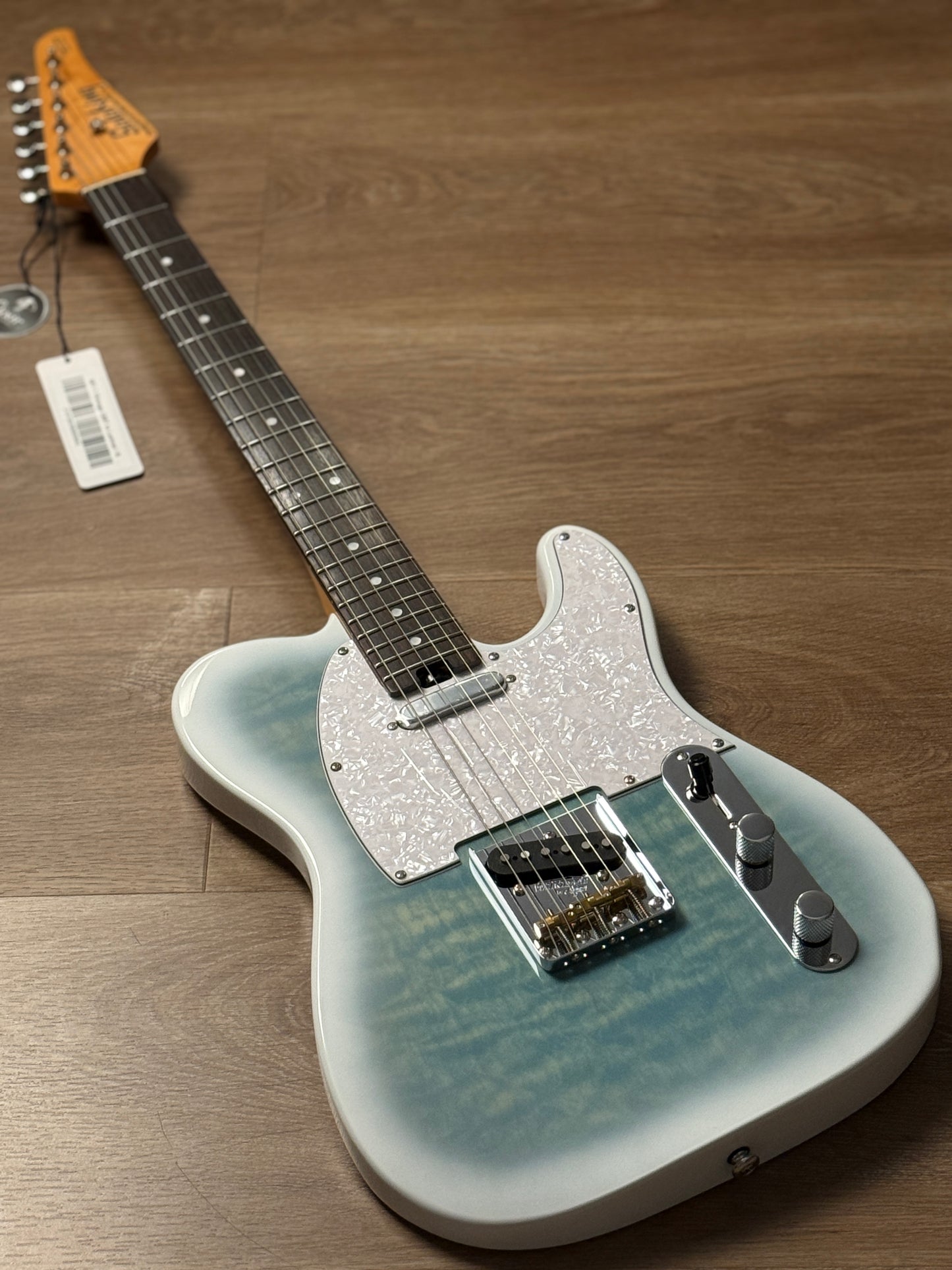 Soloking MT-1 Vintage Quilt with Rosewood FB in Larimar Nafiri Special Run