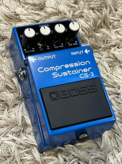 best compressor sustainer pedal Boss CS-3 Compression Sustainer Pedal – nafiriguitar.com