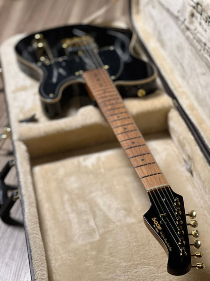 SQOE SETL1009 BK in Black with Hardshell Case