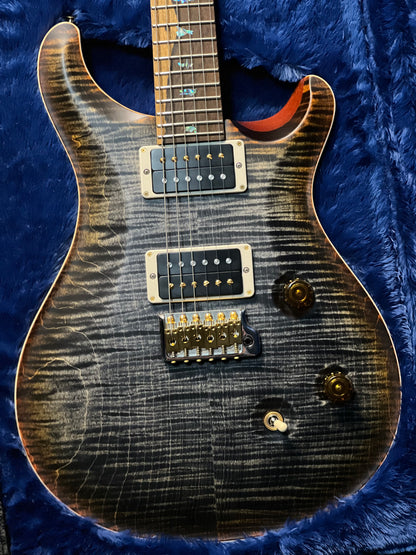 PRS Custom 24 Wood Library Burnt Maple Leaf Satin Rosewood Neck 0412052