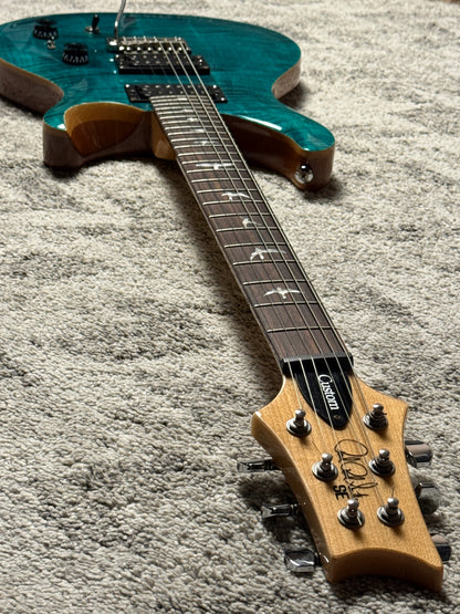 PRS SE Custom 24-08 in Turquoise F078965 (USED)