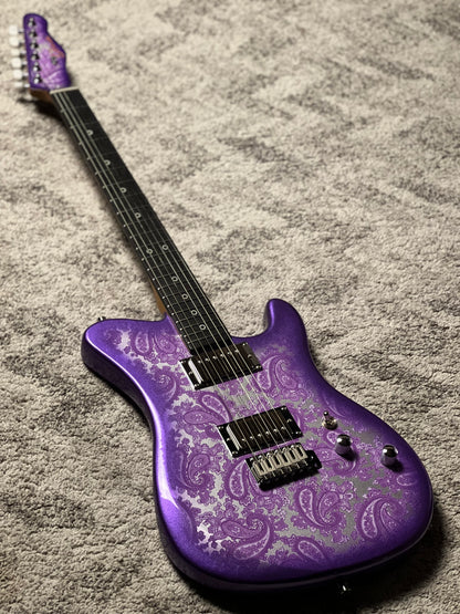 Dhatarattha Performance DTL HH in Purple Paisley with Rosewood FB
