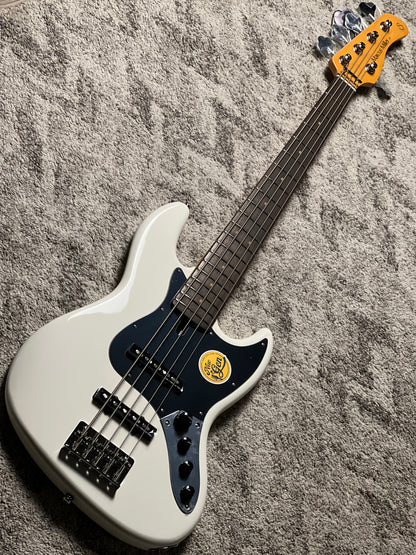 Sire Marcus Miller V3-5 New Gen Electric Bass Guitar in Antique White