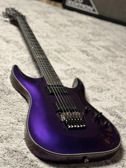 Schecter Hellraiser Hybrid C-1 FR UV in Ultra Violet W23070021
