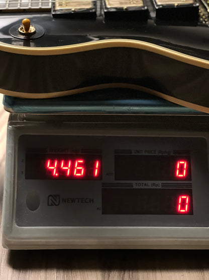 Gibson 1957 Les Paul Custom Reissue 3-Pickup Bigsby in Ebony w/Case 742392