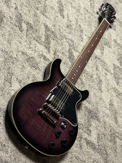 Epiphone Les Paul Special Double Cut Figured Exclusive in Dark Purple Burst with Gigbag