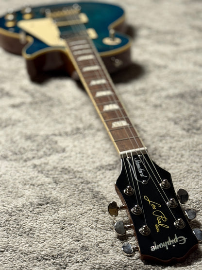 Epiphone Les Paul Standard '60s Quilt in Ocean Water Perimeter