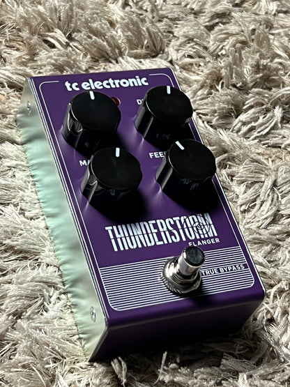 TC Electronic Thunderstorm Flanger Guitar Effects Pedal