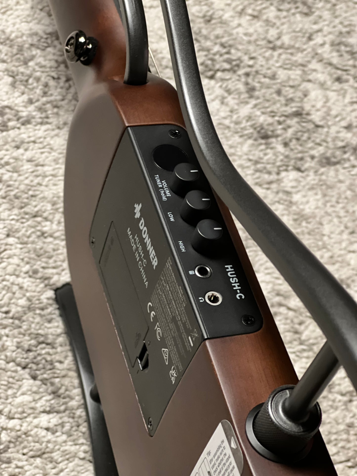 Donner Hush-C Nylon In Sunburst