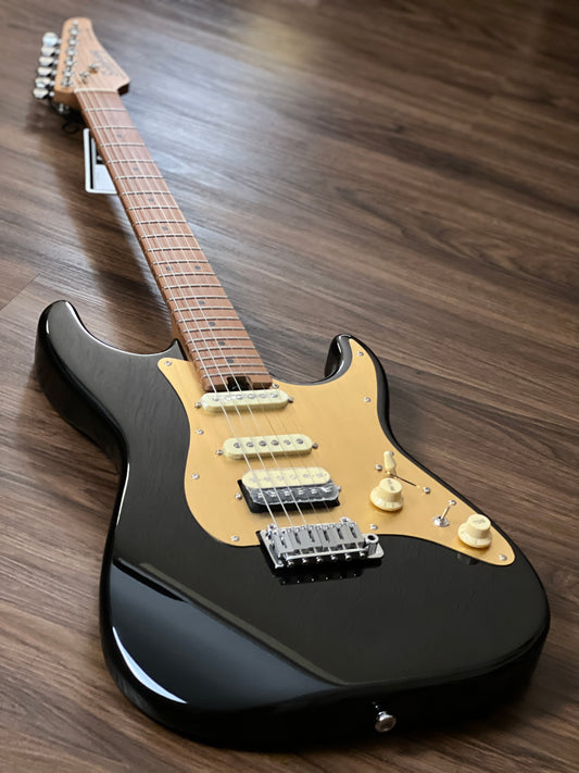 Soloking MS-1 Classic MKII พร้อม Roasted Maple FB ใน Black Gold Pickguard Nafiri Special Run 