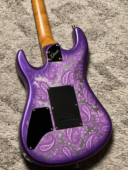 Dhatarattha Performance DST HH in Purple Paisley with Rosewood FB