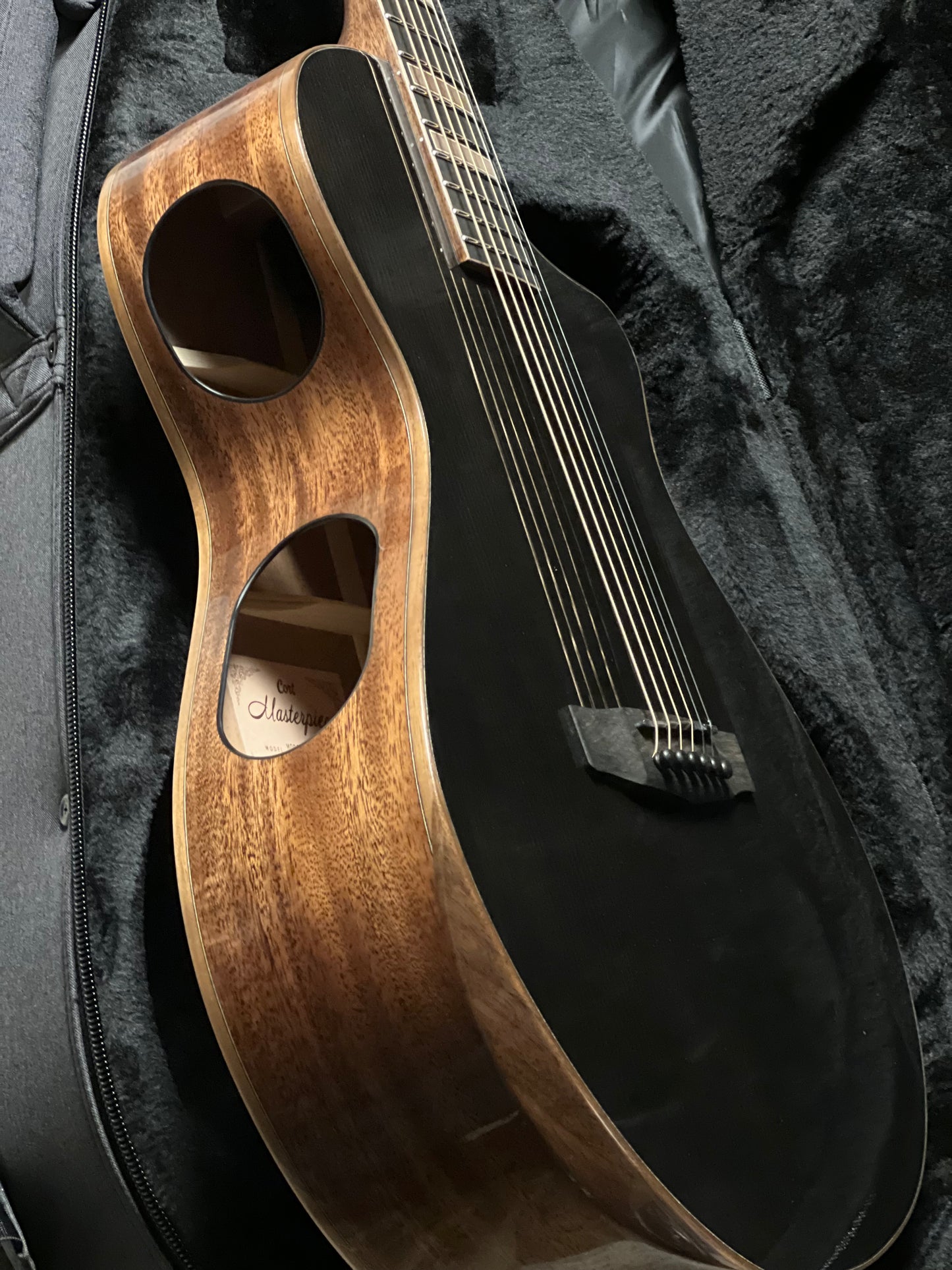 Cort Modern TBK in Trans Black Gloss CA260402762