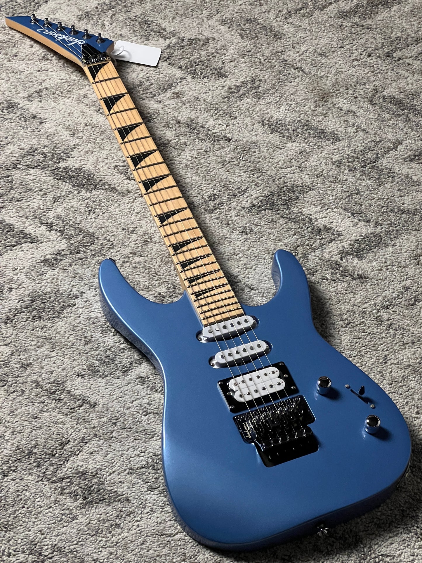 Jackson X Series DK3XRM HSS with Maple FB in Frostbyte Blue