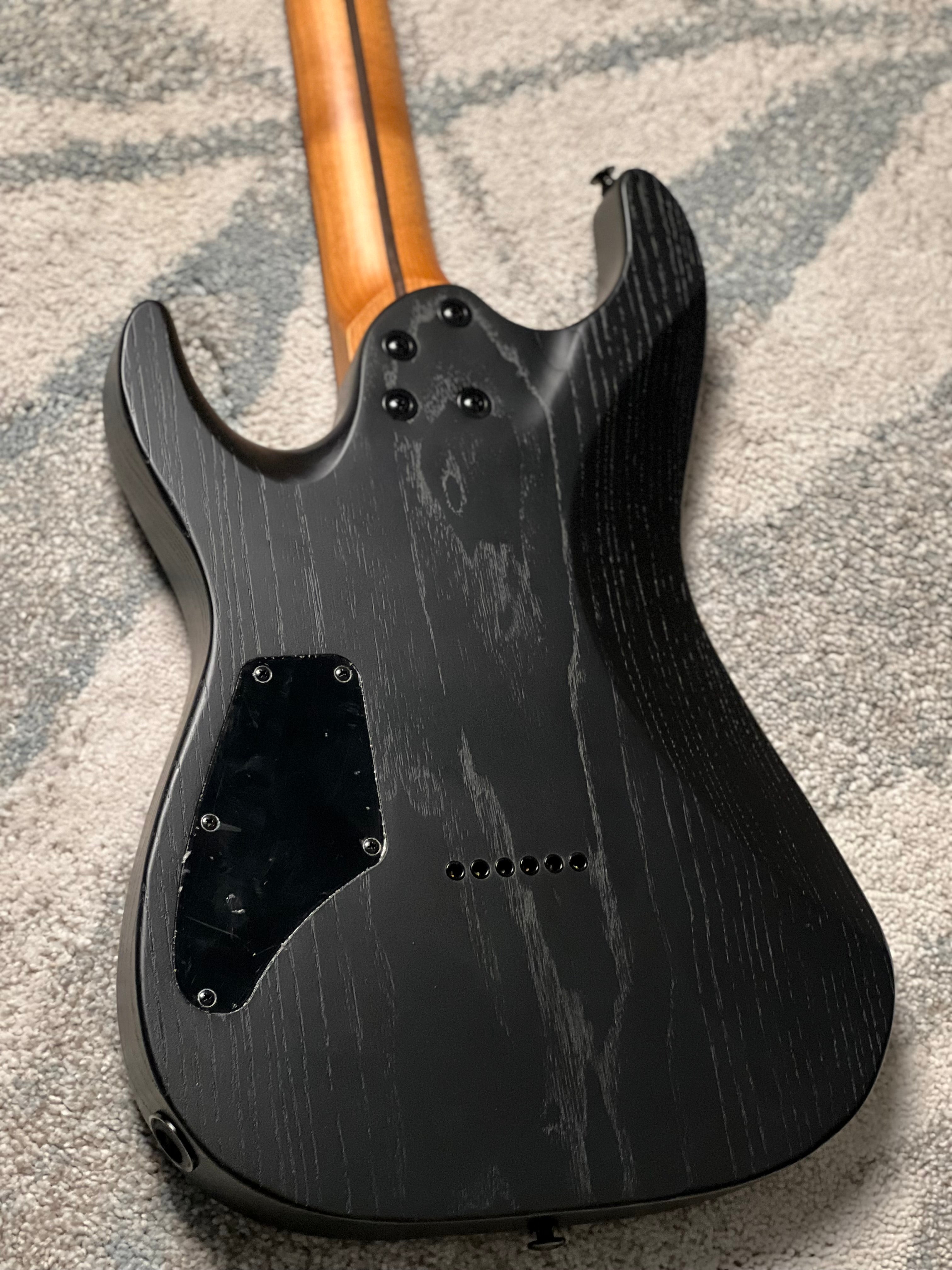 Soloking MS-1 Custom 22 HH ASH in Open Pore Matte Black Nafiri
