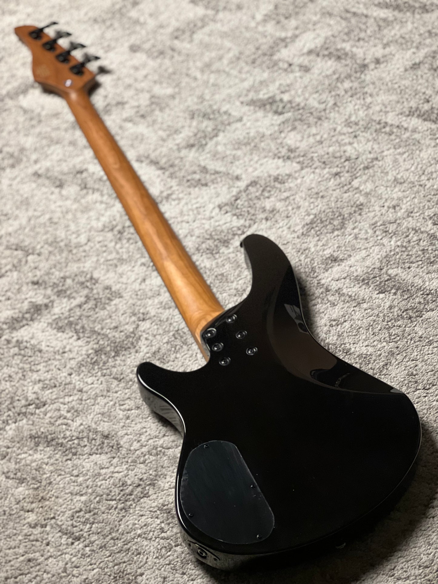 Schecter C-4 Standard Electric Bass in Tobacco Burl