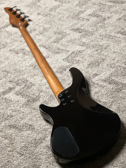 Schecter C-4 Standard Electric Bass in Tobacco Burl