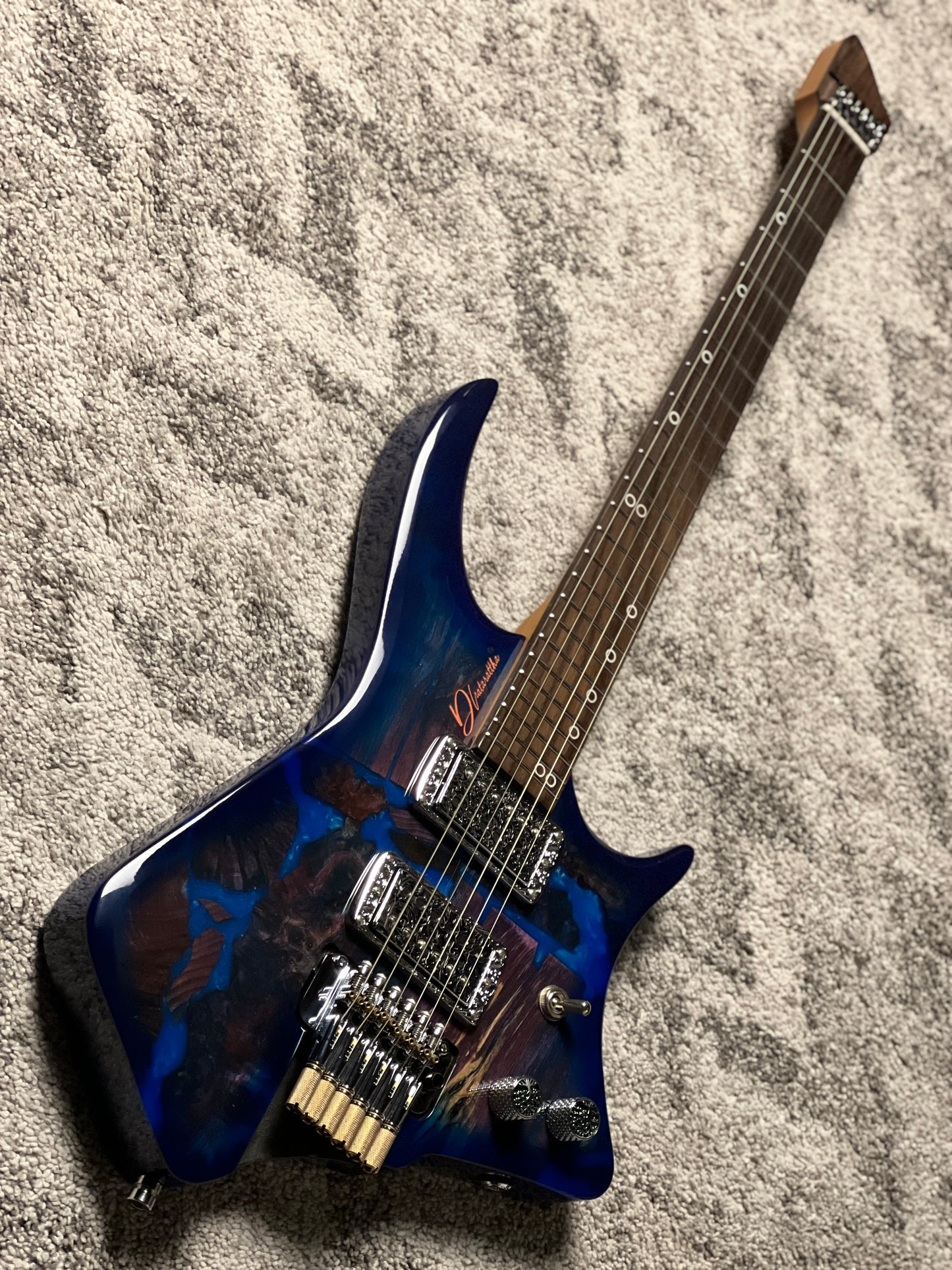 Dhatarattha Custom DHL in Island Burl Top with RW FB Nafiri Special Run