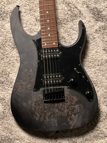 Ibanez RGR431PB-CGF Electric Guitar in Charcoal Gray Flat