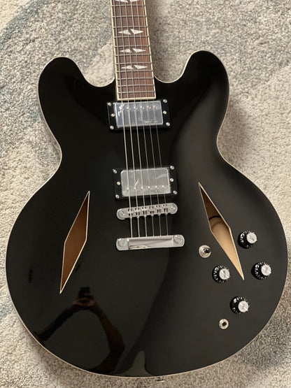 Soloking SDG-335 Dave Grohl Style Tribute in Ebony Black