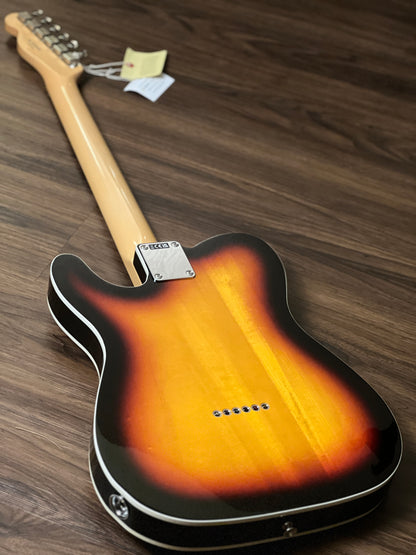 Fender MIJ FSR Collection Traditional 60s Telecaster Custom with RW FB in 3-tone sunburst JD23030628