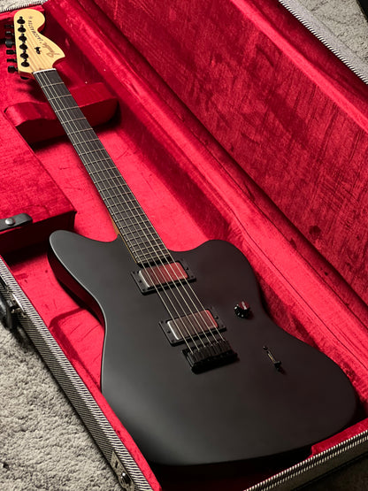 Fender Jim Root Jazzmaster - Flat Black with Ebony Fingerboard US23024212