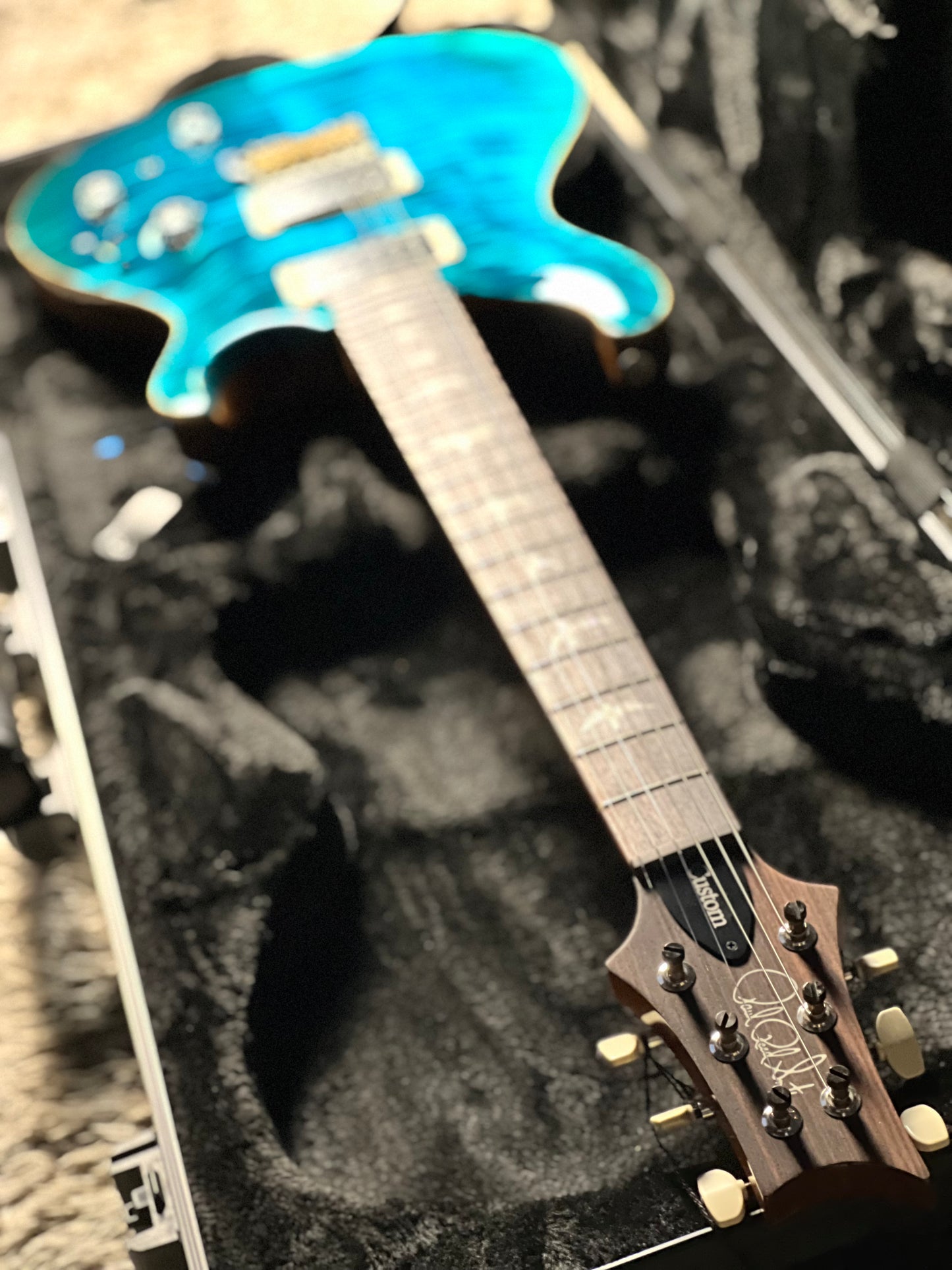 PRS Custom 24 Piezo Carroll Blue 0423841