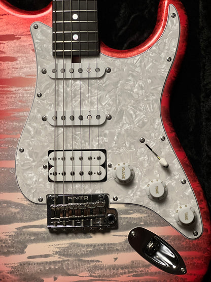 Saito S-622CS BEYOND SSH in Red Lotus with Hardshell Case 253386
