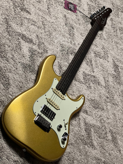 Schecter Nick Johnston Traditional HSS 10th Anniversary in Atomic Saffron IM25030861