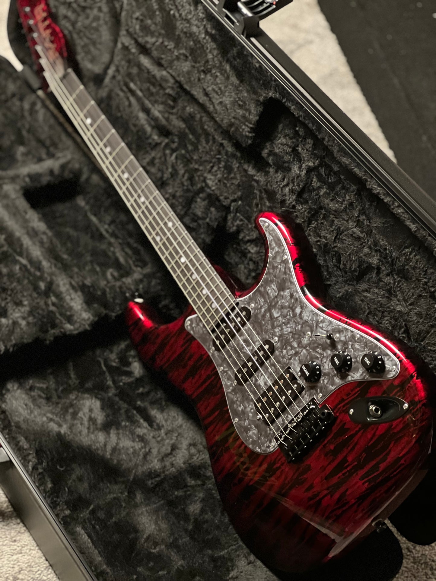 Saito S-622CS BEYOND SSH in Aka Oni with Hardshell Case 253389