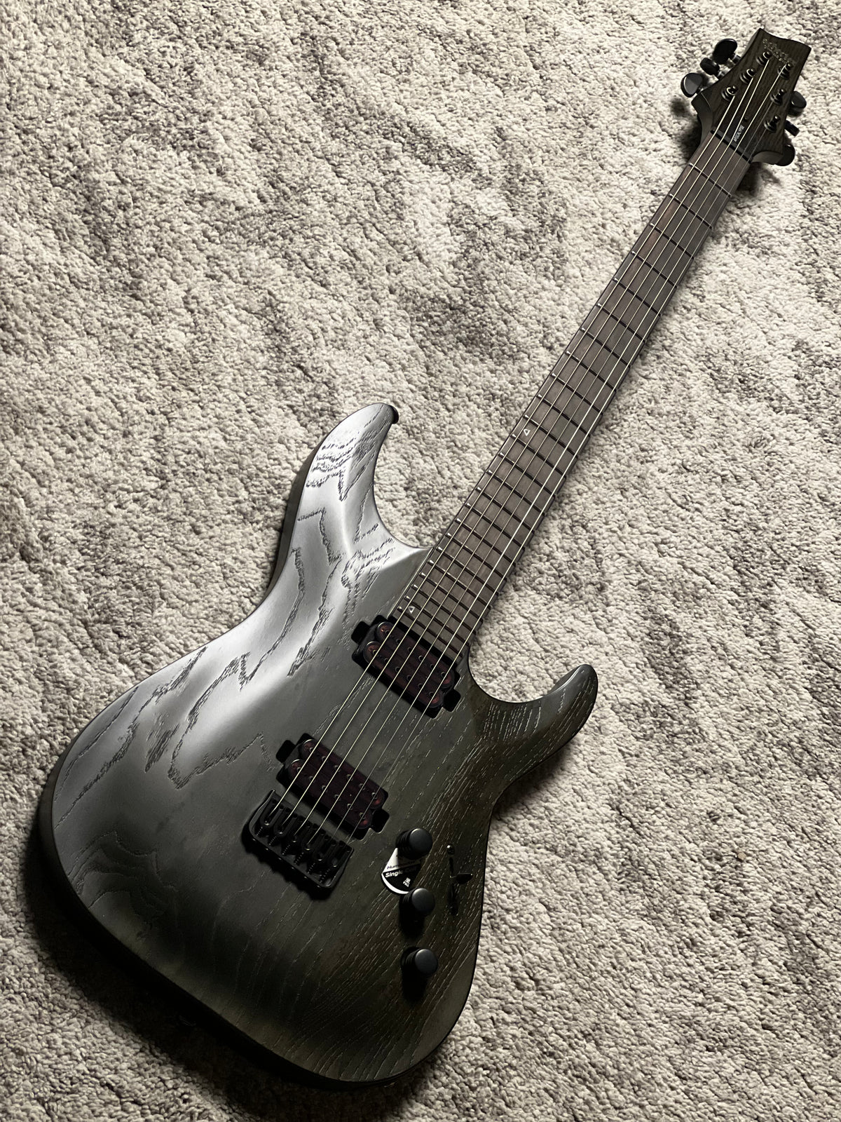 Schecter C-1 EX Apocalypse in Rust Grey