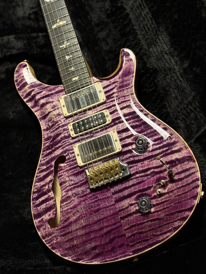 PRS Special 22 Semi-Hollow Wood Library 10-Top Korina Run in Faded Purple Jeans 210324544