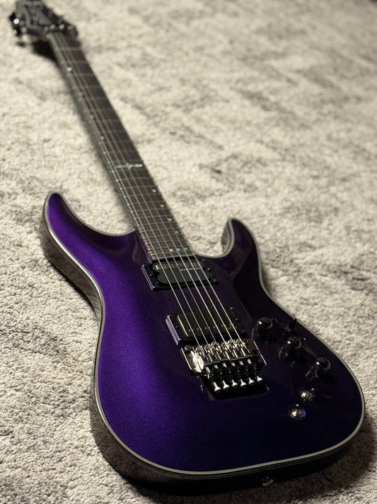 Schecter Hellraiser Hybrid C-1 FR S UV in Ultra Violet W24101130
