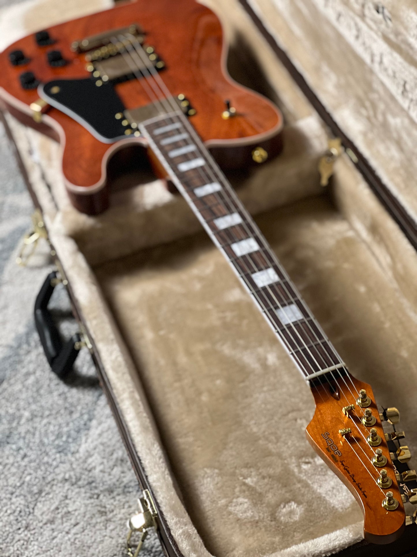 SQOE SETLP1100 Premium Caston Series Professional Limited Edition in Natural