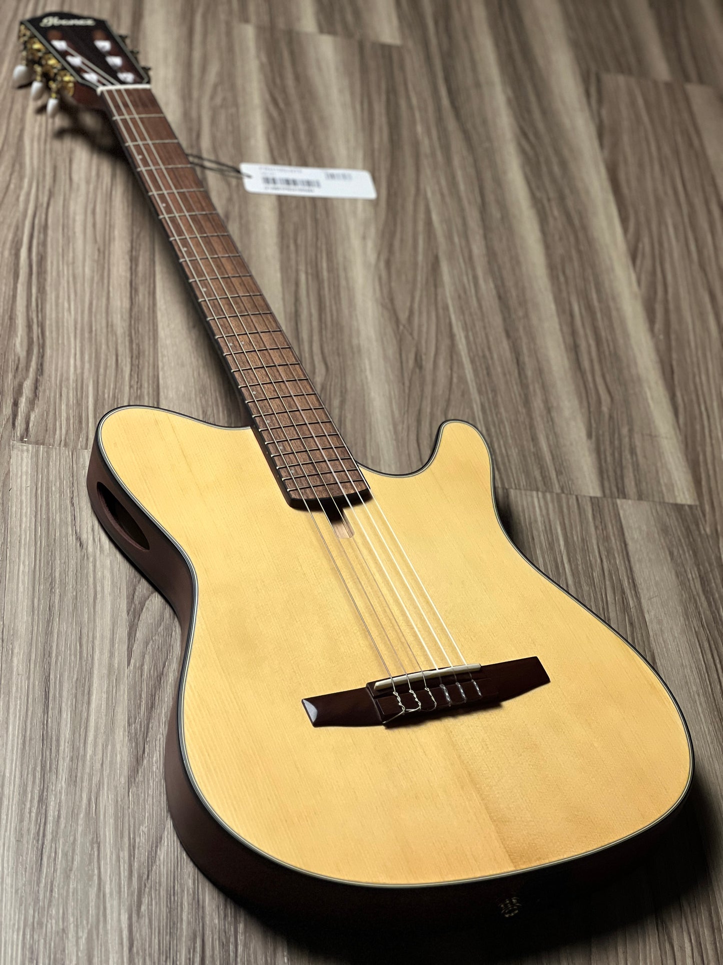 Ibanez FRH10N-NTF Acoustic-Electric Guitar in Natural Flat