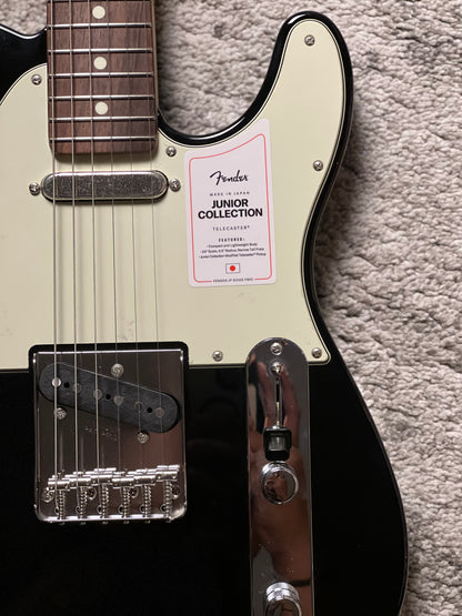 Fender Japan Junior Collection Telecaster with Rosewood FB in Black JD22019558